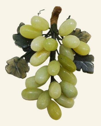 uvas de jade decorativas